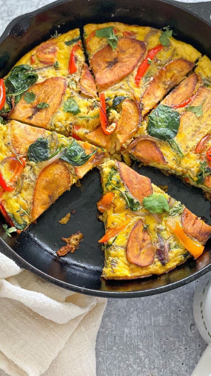 Plantain Fritata