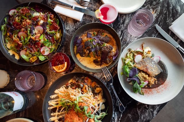 Dessert presentation